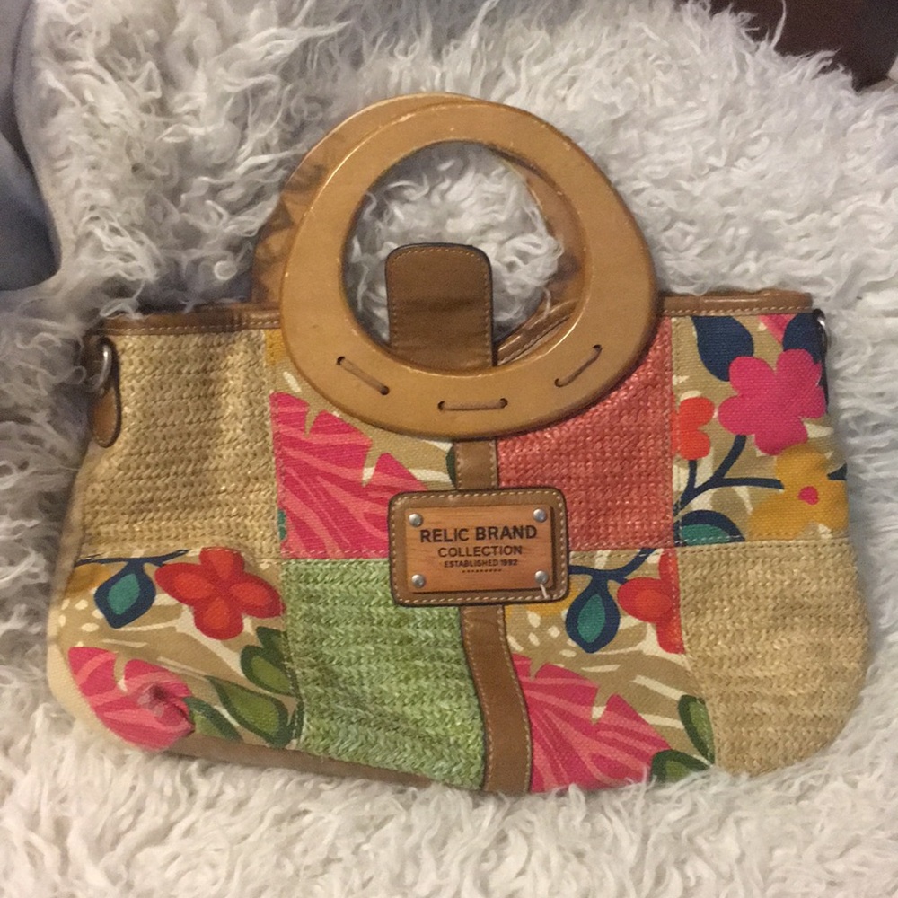 4/$50 Relic bag patchwork Supercute